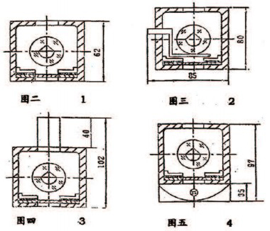 雙色石英管水位計外形尺寸圖